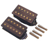 Max Maxb 2 Pieces Rose Wood Electric Guitar Humbucker Neck Bridge Pickups 50/52mm Set