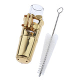 Max Maxb Transparent Clear Crystal Alto Saxophone Mouthpiece Kit