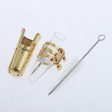 Max Maxb Transparent Clear Crystal Alto Saxophone Mouthpiece Kit