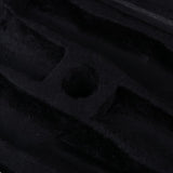 Maxbell Black Plastic Clarinet Carrying Case Suitcase Bag Lightweight with Handle