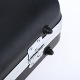 Maxbell Black Plastic Clarinet Carrying Case Suitcase Bag Lightweight with Handle