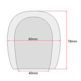 Max Maxb 10 Pieces Thicken Microphone Foam Mic Cover Windscreen Handheld Stage Black