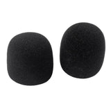 Max Maxb 10 Pieces Thicken Microphone Foam Mic Cover Windscreen Handheld Stage Black