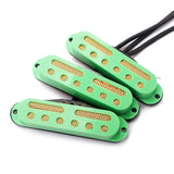 Max Maxb Electric Guitar Pickup Single Coil Humbucker SSS Guitar Accessories Green