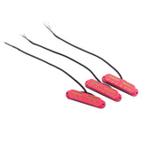 Max Maxb 3Pcs Standard Electric Guitar Pickup Single Coil SSS Guitar Accessories Red