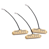 Max Maxb 3 Pieces Guitar Humbucker Neck Bridge SSS Standard Single Coil Pickup Set