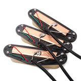 Max Maxb 3 Pieces Guitar Humbucker Neck Bridge SSS Standard Single Coil Pickup Set