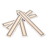 Max Maxb 5pcs Classical Guitar Bridge Tie Blocks Wooden Inlay DIY Guitar Accessories