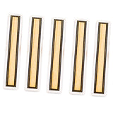 Max Maxb 5pcs Classical Guitar Bridge Tie Blocks Wooden Inlay DIY Guitar Accessories