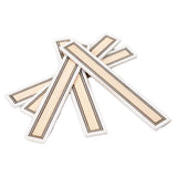 Max Maxb 5pcs Classical Guitar Bridge Tie Blocks Wooden Inlay DIY Guitar Accessories