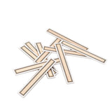 Max Maxb 5pcs Classical Guitar Bridge Tie Blocks Wooden Inlay DIY Guitar Accessories