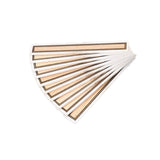 Max Maxb 5pcs Classical Guitar Bridge Tie Blocks Wooden Inlay DIY Guitar Accessories