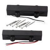 Max Maxb 5 Strings Electric Bass Bridge w/ Screws Bridge Pickup Base Accessories Set
