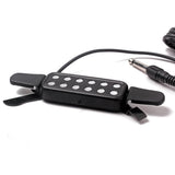 Max Maxb 12-Hole Acoustic Guitar Sound Hole Pickup Electric Guitar Accessories