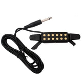 Max Maxb 12-Hole Acoustic Guitar Sound Hole Pickup Electric Guitar Accessories