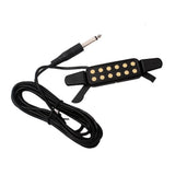 Max Maxb 12-Hole Acoustic Guitar Sound Hole Pickup Electric Guitar Accessories