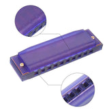 Maxbell 6Pieces 10 Hole C Key Harmonica Mouth Organ Musical Instrument Gift