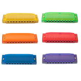Maxbell 6Pieces 10 Hole C Key Harmonica Mouth Organ Musical Instrument Gift