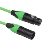 Max Male to Female XLR Lead Microphone Mic Patch Cable 5 Colors