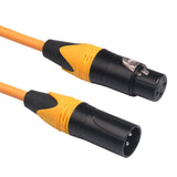 Max Male to Female XLR Lead Microphone Mic Patch Cable 5 Colors