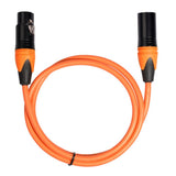 Max Male to Female XLR Lead Microphone Mic Patch Cable 5 Colors