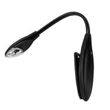 Max Maxb Music Score Stand Light Adjustable Clip Mini LED Book Reading Lamp Black