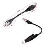 Max Maxb Music Score Stand Light Adjustable Clip Mini LED Book Reading Lamp Black