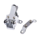 Max Maxb Silver Steel plastic Snare Drum Strainer for Percussion Accessory 7.5x5.5cm