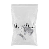 Max Maxb Silver Steel plastic Snare Drum Strainer for Percussion Accessory 7.5x5.5cm