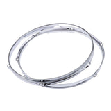 Max Maxb Zinc Alloy Die Cast Snare Drum Hoops Parts Accessories 1.2mm 14inch 6 Holes