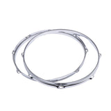 Max Maxb Zinc Alloy Die Cast Snare Drum Hoops Parts Accessories 1.2mm 13inch 8 Holes