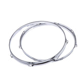 Max Maxb Zinc Alloy Die Cast Snare Drum Hoops Parts Accessories 1.2mm 13inch 8 Holes