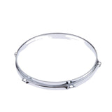 Max Zinc Alloy Die Cast Snare Drum Hoops Parts Accessories 1.5mm 10inch 6 Holes