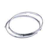 Max Zinc Alloy Die Cast Snare Drum Hoops Parts Accessories 1.5mm 14inch 6 Holes