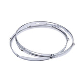 Max Zinc Alloy Die Cast Snare Drum Hoops Parts Accessories 1.5mm 14inch 6 Holes