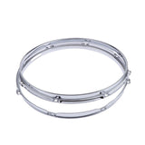 Max Zinc Alloy Die Cast Snare Drum Hoops Parts Accessories 2.5mm 14inch 8 Holes