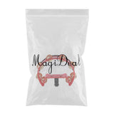 Max Music Rattle Tambourine Handbell Shaker with Copper Jingles Jazz Drum Acc 1