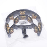 Max Music Rattle Tambourine Handbell Shaker with Copper Jingles Jazz Drum Acc 3