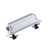 Max Silver Double Sided End Tom Drum Lugs with Mounting Screws