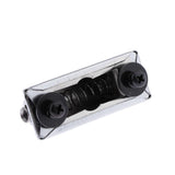 Max Silver Double Sided End Tom Drum Lugs with Mounting Screws