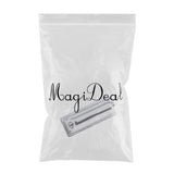 Max Silver Double Sided End Tom Drum Lugs with Mounting Screws