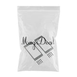 Max Maxb 2pcs Metal Humbucker Pickup Frame Mounting Ring for LP Electric Guitar Black