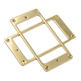 Max Maxb 2x Metal Humbucker Pickup Frame Mounting Ring for LP Electric Guitar Golden