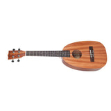 Max Maxb 26inch Sapele Wood Ukulele Mini Ukulele for Beginner Kids Pineapple Shape