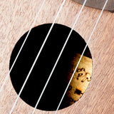 Max Maxb 26inch Sapele Wood Ukulele Mini Ukulele for Beginner Kids Pineapple Shape
