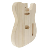 Max Maxb Wood Unfinished Electric Guitar Body for TL Style Bass Guiatr DIY Accessory