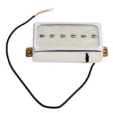 Maxbell 2 Pieces Electric Guitar Pickups Double Coil Humbucker Pickups Light Yellow