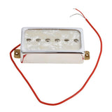 Maxbell 2 Pieces Electric Guitar Pickups Double Coil Humbucker Pickups Light Yellow