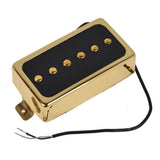 Maxbell 2 Pieces Electric Guitar Pickups Double Coil Humbucker Pickups Golden Black