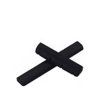 Max Maxb Ebony Wood Guitar Nut and Saddle Set for 4 String Ukulele Guitar Accessory